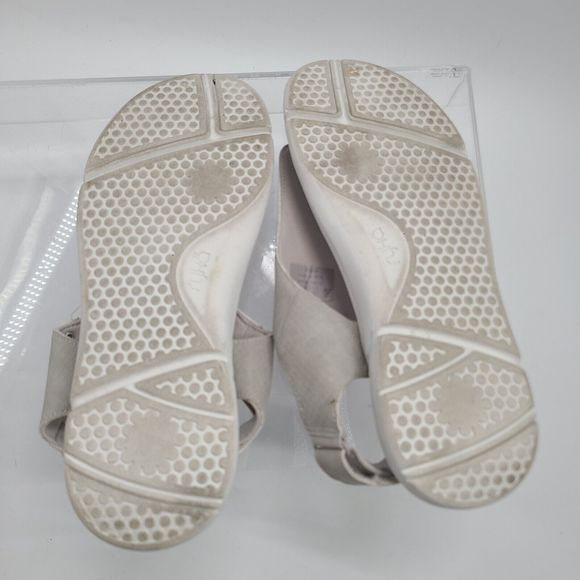 Ryka Womens Margo Cloud Grey T-Strap Sandals Size 9.5M - Picture 4 of 7